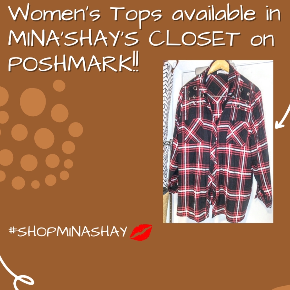 JustFab plaid shirt